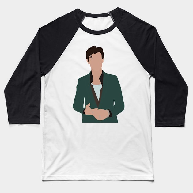 shawn Baseball T-Shirt by amalieedits